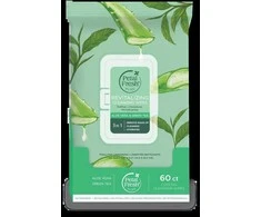 Petal Fresh - Grynos atgaivinančios valomosios servetėlės su alaviju ir žaliąja arbata