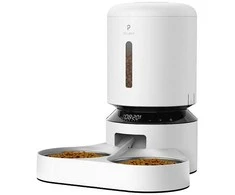 Petlibro – Granary dvigubas maisto padėklas 5L Baltas-Uk&amp;Eu adapteris (PL-AF006-93W)