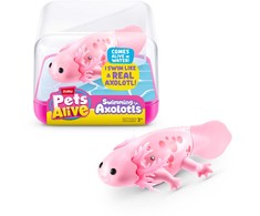 Pets Alive Gyvūnai gyvi - plaukiojantis aksolotlis - rožinis
