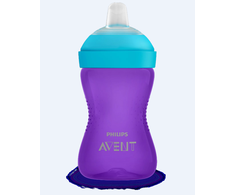 „Philips Avent“ – minkštas, atsparus įkandimams puodelis su snapeliu, 300 ml / 10 uncijų, 9 mėn.+, 1 vnt. pakuotė