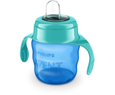 „Philips Avent“ puodelis su snapeliu, 6 mėn.+, mėlynas