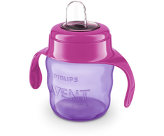 „Philips Avent“ puodelis su snapeliu, 6 mėn. ir vyresniems, violetinis