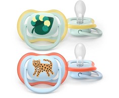Philips Avent - Ultra air soother, 0-6m, Light žalias/light mėlynas