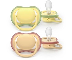 „Philips Avent“ čiulptukas „Ultra Air“, 0–6 mėn., geltonas / oranžinis