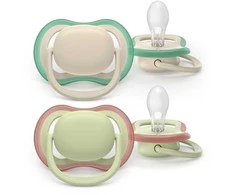 „Philips Avent“ čiulptukas „Ultra Air“, 6–18 mėn., šviesiai smėlio spalvos / šviesiai žalias