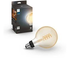 Philips Hue Baltas Ambiance LED G125 lempa E27 Zigbee, Bluetooth
