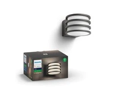 Philips Hue Baltos šviesos sieninis lauko šviestuvas Lucca