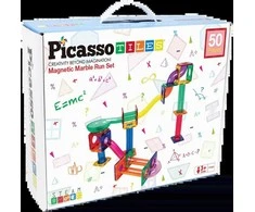 Picasso Tiles Picasso plytelės - marmurinių plytelių rinkinys (50 vnt.) (PTG50)