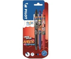 Pilot Pen Geliniai rašikliai, Pilot Frixion Clicker, 0,7mm, su trintuku, 3 spalvų