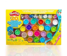 „Play-Doh“ – mišraus ir žaidžiančio žaislo rinkinys, 20 vnt. pakuotėje – (334-235506)