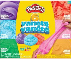 „Play-Doh“ įvairių formų dėžutė, 6 vnt. pakuotė – (334-233954)
