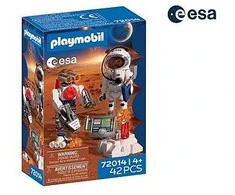 Konstruktorius Playmobil - ESA: Astronaut with Robot (72014)
