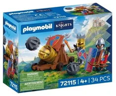 PLAYMOBIL – Šaunamasis liūtas riteriai (72115)
