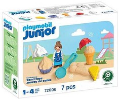 PLAYMOBIL - JUNIOR: Smėlio ledų parduotuvė (72006)