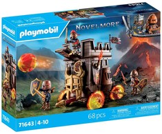 PLAYMOBIL 71643 Battle Wagon Novelmore Knights Fire Cannon Castle Series