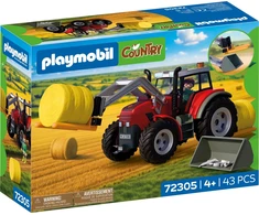 Playmobil Country 72305 Duży traktor su belami siana