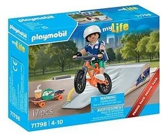 PLAYMOBIL - My life: Skateboarder with Ramp (71798)