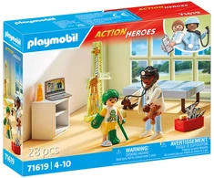 PLAYMOBIL pediatro rinkinys su meškiuku