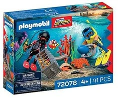 Konstruktorius Playmobil Policijos naras su lobiu (72078)