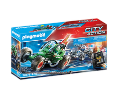 70577 PLAYMOBIL® City Action Policijos misija su lenktyniniu automodeliu