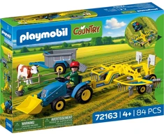 Playmobil Traktorius su šieno vartytuvu