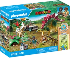 Playmobil – tyrimų stovykla su dinosais (71523)