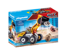Žaislinis Transportas - Playmobil 70445 City Action Loader su priedais - Spalvotas