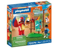PLAYMOBIL - Zoologijos sodas: Talismanas (72074)
