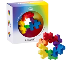 Plus Plus antistresinis žaislas, Hexel Spectrum