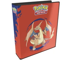 Ultra Pro Pokémon Mega Charizard X &amp; Y 2 colių žiedinis albumas