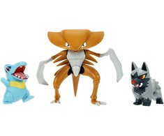 Pokémon – kovos figūrėlių rinkinys 3 vnt. Poochyena, Totodile Kabu (PKW4554)