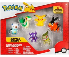 Pokemon - kovos figūrėlių 6 vnt. pakuotė
