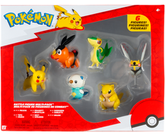 Pokémon - kovos figūrėlė 6 vnt. pakuotė (PKW4566)