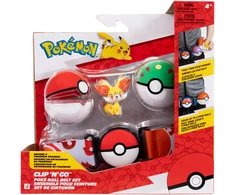 Pokémon - Clip N Go diržų komplektas Fennekin (PKW4742)