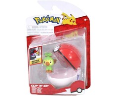 Pokémon - Clip N Go Grookey Poke kamuoliukas (PKW4157)