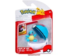 Pokémon - Clip N Go Squirtle su masalo kamuoliuku (PKW4164)