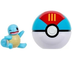 Pokémon - Clip N Go Squirtle su masalo kamuoliuku (PKW4164)