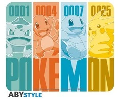 POKEMON – lankstus pelės kilimėlis – Kanto starteriai