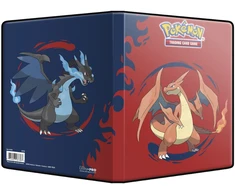 Kolekcionuojamos Kortelės - Ultra PRO Mega Charizard X &amp; Y 4 Kišenių Albumas 80 Kortelių