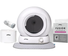 Poopy Nova Pro - Automatic Self-Cleaning Litter Box - Polar Baltas - All you need to get started