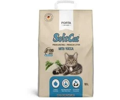 Porta21 Portapet – kačių kraikas – SoftCat Yucca – šviesus – 10 L