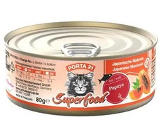 Porta21 - Supermaisto skumbrė su papajomis - 80 g