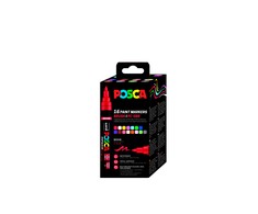 Posca - Teptukų PC-5BR rinkinys, 16 vnt. (401677)