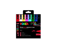 Posca - PC-5BR set, 8 pcs (401676)
