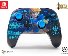 Power A „PowerA“ patobulintas belaidis valdiklis su „Lumectra Etched“ – „Wake Up Link“ („Nintendo Switch“)