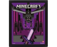PYRAMID MINECRAFT - LENTICULAR PLAKATAS