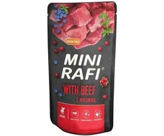 Rafi - Šunų ėdalas MINI su jautiena 150 g (61031)
