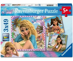 Ravensburger Dėlionė 3x49 vnt. - Mermaid Magic