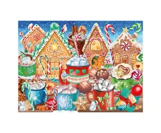 Ravensburger Dėlionė 200 vnt. - Saldžios Kalėdos