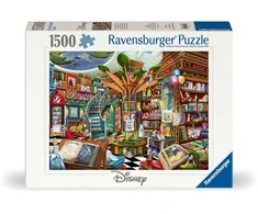 Dėlionė Ravensburger Puzzle 1500 Pieces: Magical Disney Bookshop